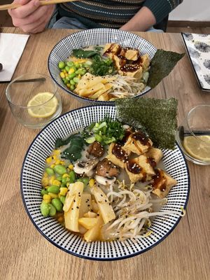 Vegan ramen  at Ramen Brothers in Den Bosch