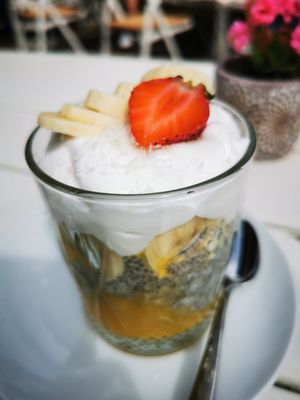 China bowl. :) at Café Max in Garmisch Partenkirchen