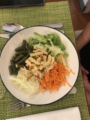 Ensalada de pasta  at Museo Del Organo in Vitoria Gasteiz