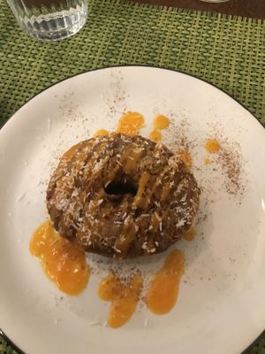 Donut de zanahoria  at Museo Del Organo in Vitoria Gasteiz