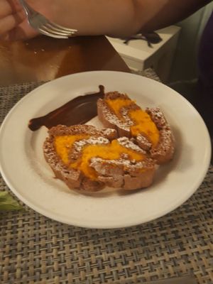 Dessert at Museo Del Organo in Vitoria Gasteiz