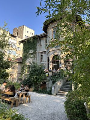 Outside  at Sera Eden in Bucharest