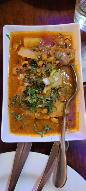 Aloo Bodi Tama at Kantipur Cafe in Cambridge