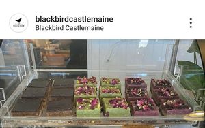 Vegan slices at Blackbird in Castlemaine