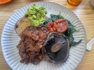Vegan breakfast   at Blackbird in Castlemaine