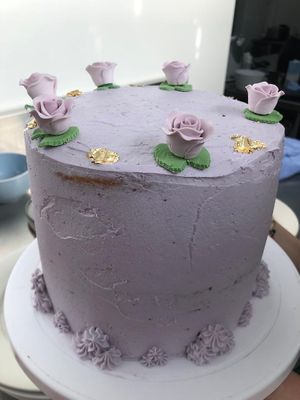 Celebration checker board cake at Eternity Cafe  in Wundowie