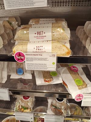  at Pret A Manger  - Heuston Station in Dublin