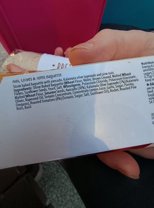  at Pret A Manger  - Heuston Station in Dublin