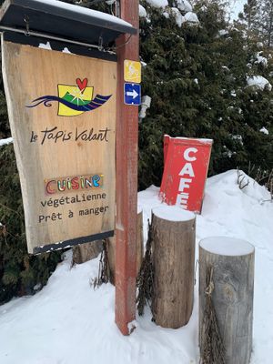  at Le Tapis Volant in Val-david