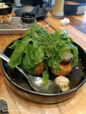 Agedashi tofu at Ooma in Muntinlupa