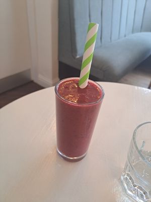 Berry smoothie - comes in a bigger version too! at Canalside Kitchen in Wolverhampton