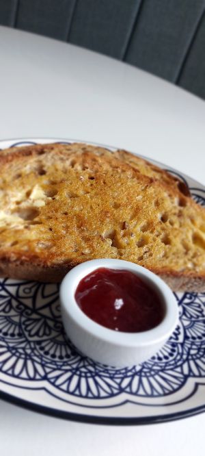 🍓Jam on toast 👌 at Canalside Kitchen in Wolverhampton