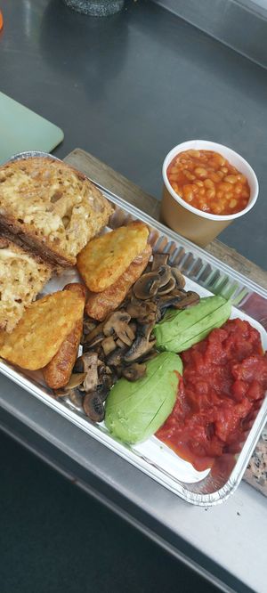 Take away breakfast at Canalside Kitchen in Wolverhampton