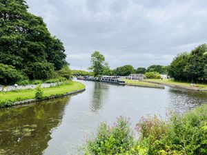 View from the car park   at Canalside Kitchen in Wolverhampton