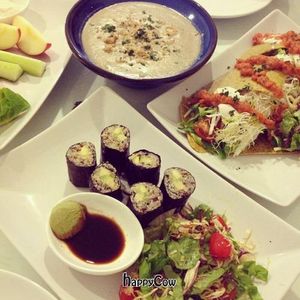 dinner at LivingFood in Kuala Lumpur