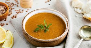 Bulgurlu Mercimek Çorbası at Veganarsist - Seferihisar in Izmir