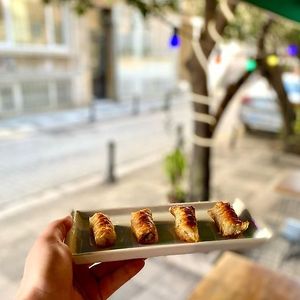 Hurina ( Şerbetli Burma Tatlısı ) at Veganarsist - Seferihisar in Izmir