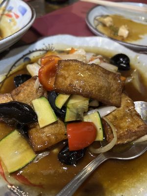 Tofu with veggies   at Anni'80-Ristorante Cinese in Pisa