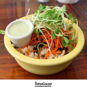i am whole macrobiotic bowl at Cafe Gratitude - Harrison St in San Francisco