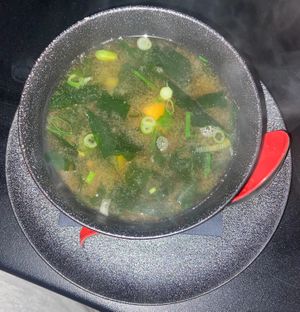 Miso Soupp  at Silk in Dubrovnik