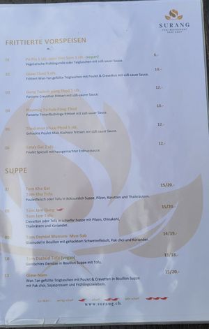  at Surang Thai in Bern