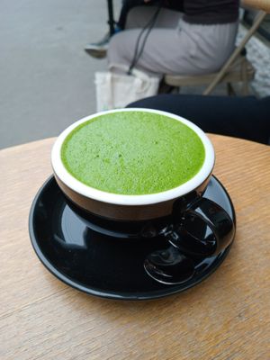 Matcha Latte at Pausa Coffee And Brunch in Koh Yao Noi