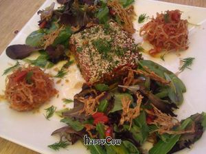 Lasagne at Raw Star Cafe in Santa Monica