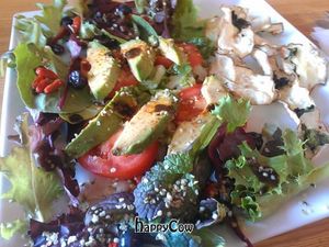 Avocado sandwich at Raw Star Cafe in Santa Monica