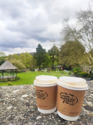 Speciality coffee at The Green Rocket Cafe in Bath