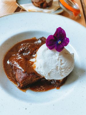 Sticky toffee 🤤  at The Green Rocket Cafe in Bath