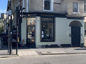 Exterior  at The Green Rocket Cafe in Bath