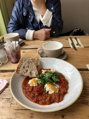 Lovely food at The Green Rocket Cafe in Bath