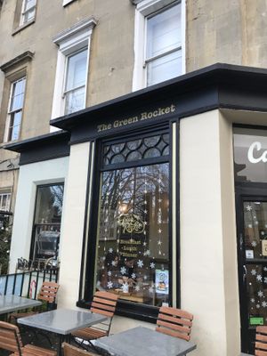 The Green Rocket at The Green Rocket Cafe in Bath