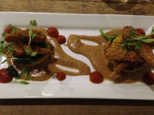 Indonesian Tempeh - very nice! at The Green Rocket Cafe in Bath