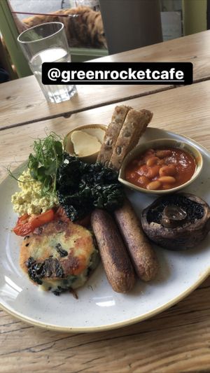   at The Green Rocket Cafe in Bath