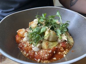 Gnocchi   at The Green Rocket Cafe in Bath