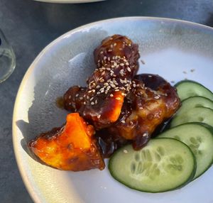 Bang Bang Cauliflower   at The Green Rocket Cafe in Bath