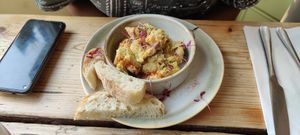 Spanish artichokes at The Green Rocket Cafe in Bath