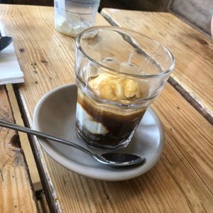 Affogato at The Green Rocket Cafe in Bath