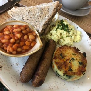 Mini brekkie  at The Green Rocket Cafe in Bath