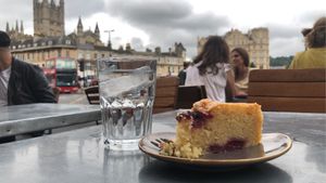 Panettone   at The Green Rocket Cafe in Bath