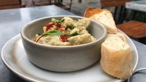 Artichokes   at The Green Rocket Cafe in Bath