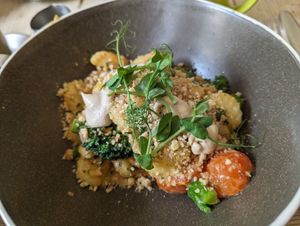 Gnocchi at The Green Rocket Cafe in Bath