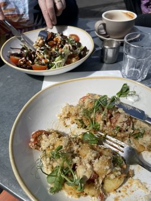gnocchi   at The Green Rocket Cafe in Bath