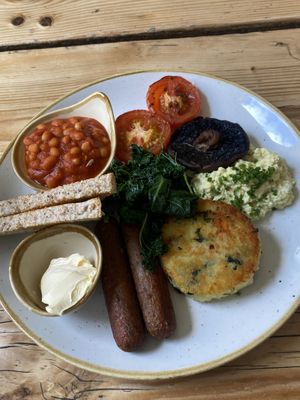 Full english   at The Green Rocket Cafe in Bath