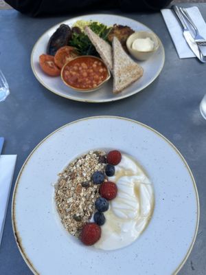 Breakfast vibes  at The Green Rocket Cafe in Bath