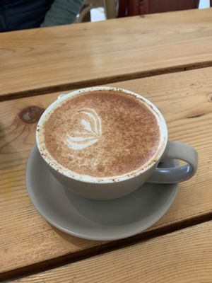 Chai Latte.   at The Green Rocket Cafe in Bath