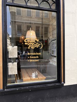  at The Green Rocket Cafe in Bath