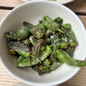 Padrón Peppers  at The Green Rocket Cafe in Bath