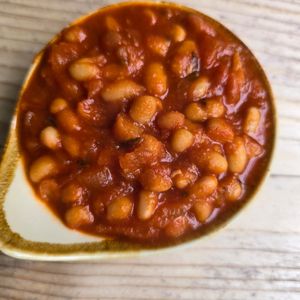 Baked Beans at The Green Rocket Cafe in Bath